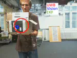 Robust object tracking in 3D by fusing ultra-wideband and vision